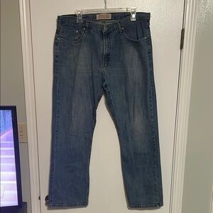 Wrangler Blue Relaxed Fit Jeans with Classic Denim Style